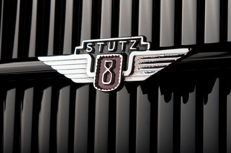 Логотип Stutz Model MA Supercharged Coupe by Lancefield 1930 года  (фото 47 из 50)
